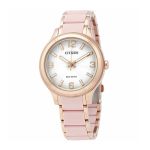 Đồng Hồ Nữ Citizen Eco-Drive FE7073-54A Màu Hồng Nhạt