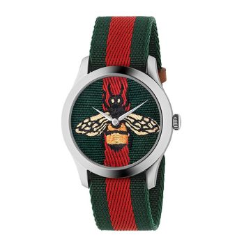 Đồng Hồ Nữ Gucci Le Marché Des Merveilles Watch Màu Xanh Green
