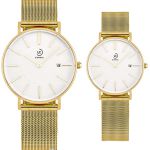 Đồng Hồ Đôi Le Chateau L16.192.04.5.2 - L16.192.04.5.1 Màu Vàng Gold