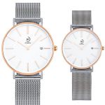 Đồng Hồ Đôi Le Chateau L16.192.05.5.2 - L16.192.05.5.1 Màu Bạc