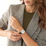 Đồng Hồ Nữ Fossil Jacqueline ES5244 Dây Da Màu Xanh