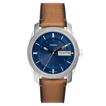 Đồng Hồ Nam Fossil Machine FS5920 Dây Da Màu Nâu