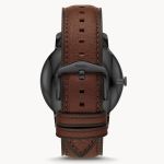 Đồng Hồ Nam Fossil The Minimalist Solar FS5841 Dây Da Màu Nâu Đen