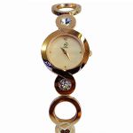 Đồng Hồ Nữ Le Chateau L61.961.33.5.1 Màu Vàng Gold