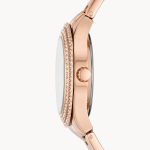 Đồng Hồ Nữ Fossil Stella ES5136 Dây Thép Không Gỉ Màu Vàng Hồng