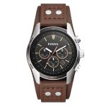 Đồng Hồ Nam Fossil Coachman CH2891 Dây Da Màu Nâu