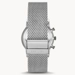 Đồng Hồ Nam Fossil Minimalist FS5944 Dây Thép Không Gỉ Màu Bạc