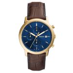 Đồng Hồ Nam Fossil Minimalist FS5942 Dây Da Màu Nâu