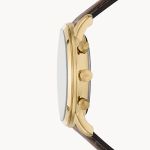 Đồng Hồ Nam Fossil Minimalist FS5942 Dây Da Màu Nâu