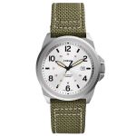 Đồng Hồ Nam Fossil Bronson FS5918 Dây Nylon Màu Xanh Lá