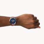 Đồng Hồ Nam Fossil Neutra Minimalist FS5903 Dây Da Màu Nâu