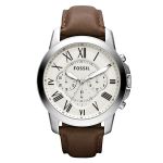 Đồng Hồ Nam Fossil Grant FS4735 Dây Da Màu Nâu