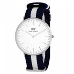 Đồng Hồ Nam Daniel Wellington DW00100018 Màu Đen Trắng