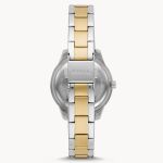 Đồng Hồ Nữ Fossil Stella ES5138 Dây Thép Không Gỉ Màu Vàng Bạc