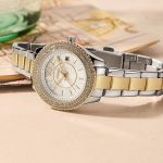 Đồng Hồ Nữ Fossil Stella ES5138 Dây Thép Không Gỉ Màu Vàng Bạc