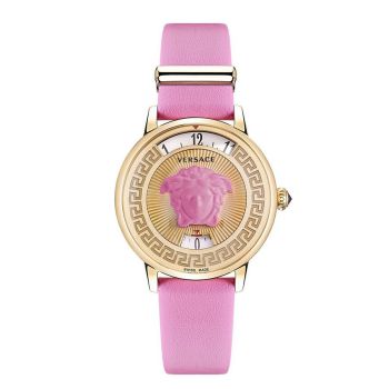 Đồng Hồ Nữ Versace Medusa Icon Watch Màu Hồng 38mm