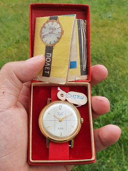 Poljot De Luxe automatic 29 jewels - Chiếc đồng hồ Nos nguyên sổ hộp rất được yêu thích