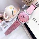 Đồng Hồ Nữ Gucci YA126586 Quartz G-Timeless Pink Dial Màu Hồng