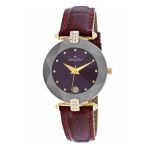 Đồng Hồ Nữ Mathey-Tissot Pin (Quartz) Màu Đỏ Thẫm