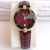 Đồng Hồ Nữ Mathey-Tissot Pin (Quartz) Màu Đỏ Thẫm