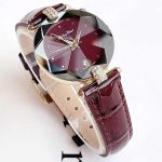 Đồng Hồ Nữ Mathey-Tissot Pin (Quartz) Màu Đỏ Thẫm