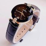 Đồng Hồ Nữ Mathey-Tissot Pin (Quartz) Màu Đen