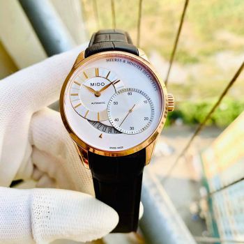 Đồng Hồ Nam Mido Belluna II M024.444.36.031.00 (M0244443603100) Màu Nâu Trắng