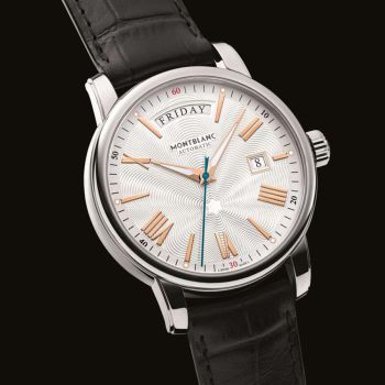 Đồng Hồ Nam Montblanc 114853 Màu Đen Bạc