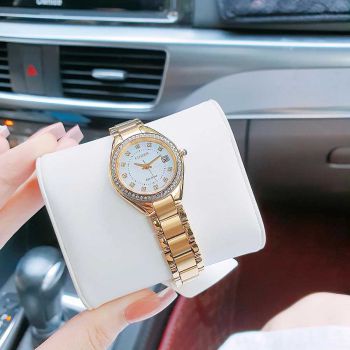 Đồng Hồ Nữ Citizen EW255250D Silhouette Eco-Drive 26mm 91206 Màu Vàng