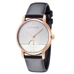 Đồng Hồ Nữ Calvin Klein CK Established Quartz Silver Dial Ladies Watch K9H2Y6C6 Màu Đen