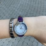 Đồng Hồ Nữ Sunlight Watches For Women Exclusively At S322ASW-01LV Màu Trắng Bạc