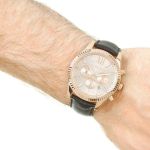 Đồng Hồ Nam Michael Kors MK8516 44mm Màu Đen – Vàng Hồng