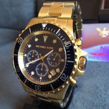 Đồng Hồ Nam Michael Kors MK8267 45mm Màu Xanh Vàng