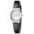 Đồng Hồ Nữ Calvin Klein CK Women Classic 24mm Silver Dial Leather Watch K4D231C6 Màu Đen