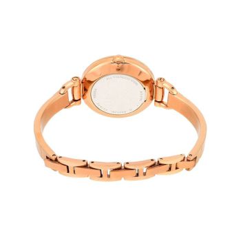 Đồng Hồ Nữ Fossil Georgia Dây Thép Không Gỉ ES3226 Màu Vàng Hồng