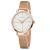 Đồng Hồ Nữ Calvin Klein CK Even Quartz White Dial Ladies Watch K7B23626 Màu Vàng Hồng