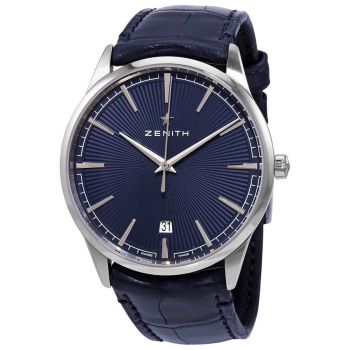Đồng Hồ Nam Zenith Elite Classic Automatic Blue Dial Men's Watch 03.3100.670/02.C922 Màu Xanh Navy