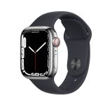 Đồng Hồ Thông Minh Apple Watch Series 7 LTE 41mm Viền Thép Màu Đen
