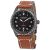 Đồng Hồ Nam Victorinox Airboss Automatic Black Dial 241821 Màu Nâu Đen