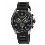 Đồng Hồ Nam Victorinox FieldForce Sport Chronograph Quartz Black Dial 241892 Màu Đen