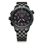 Đồng Hồ Nam Victorinox Swiss Army Airboss Mach 9 Chronograph Automatic 241742 Màu Đen