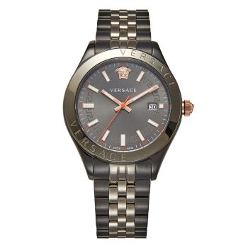 Đồng Hồ Nam Versace Hellenyium Watch For Men 42mm Màu Đen