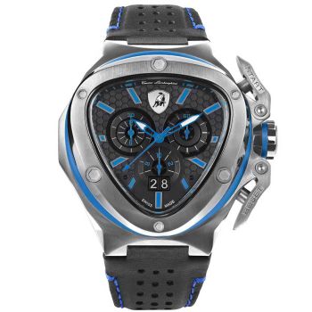 Đồng Hồ Nam Tonino Lamborghini Spyder X SS Chrono 53 x 56mm T9XC-SS Màu Xanh Đen