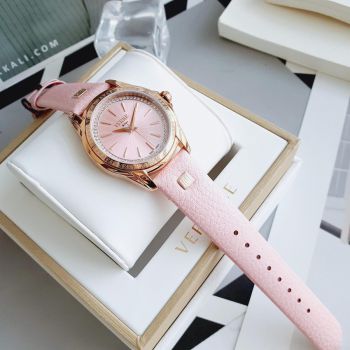 Đồng Hồ Nữ Ferre Milano FM1L119L0031 Leather Ladies Watch Màu Hồng
