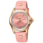Đồng Hồ Nữ Ferre Milano FM1L119L0031 Leather Ladies Watch Màu Hồng
