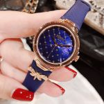Đồng Hồ Nữ Ferre Milano FM1L124L0041 Blue Leather Ladies Watch Màu Xanh Navy