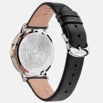 Đồng Hồ Nữ Versace Medusa Chain Watch VELV00120, 37mm Màu Vàng Đen