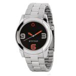 Đồng Hồ Nam Titan 1588SM03 Màu Đen Bạc