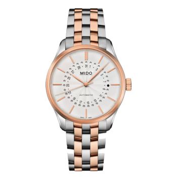 Đồng Hồ Nam Mido Belluna Mysterious Date M024.407.22.031.09 Màu Vàng Hồng - Bạc