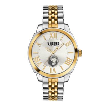 Đồng Hồ Nam Versus Versace Dây Kim Loại Viền Gold SOV040015 Màu Vàng - Bạc